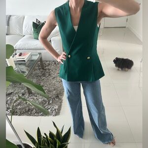 Zara Emerald Green Blazer